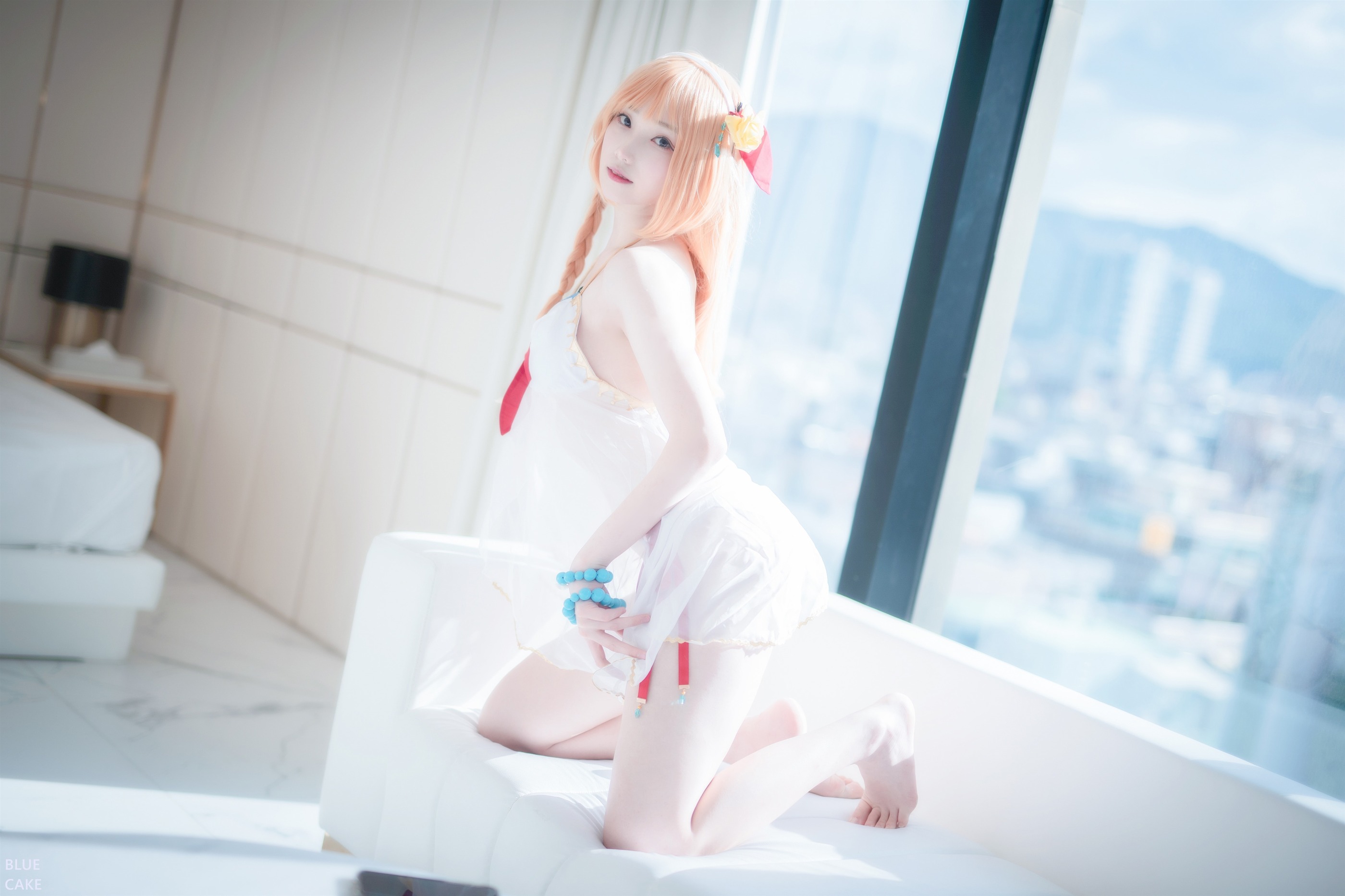 图片[1]-Bambi – NO.080 (밤비) [BLUECAKE] Dive Into You RED.Ver [89P]-XikXak